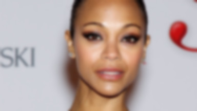 Zoe Saldana w przezroczystościach