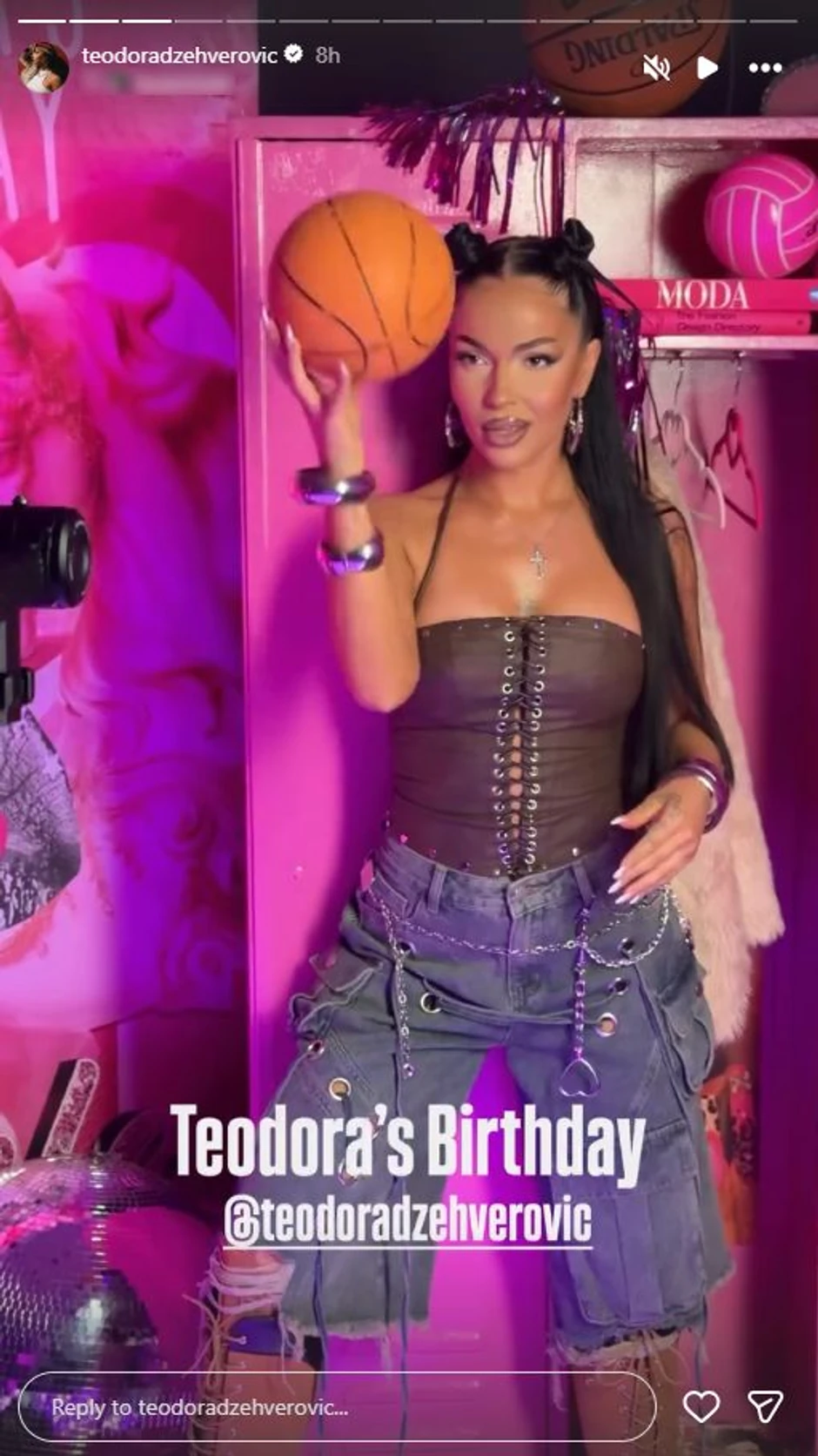 Teodora Džehverović, objava