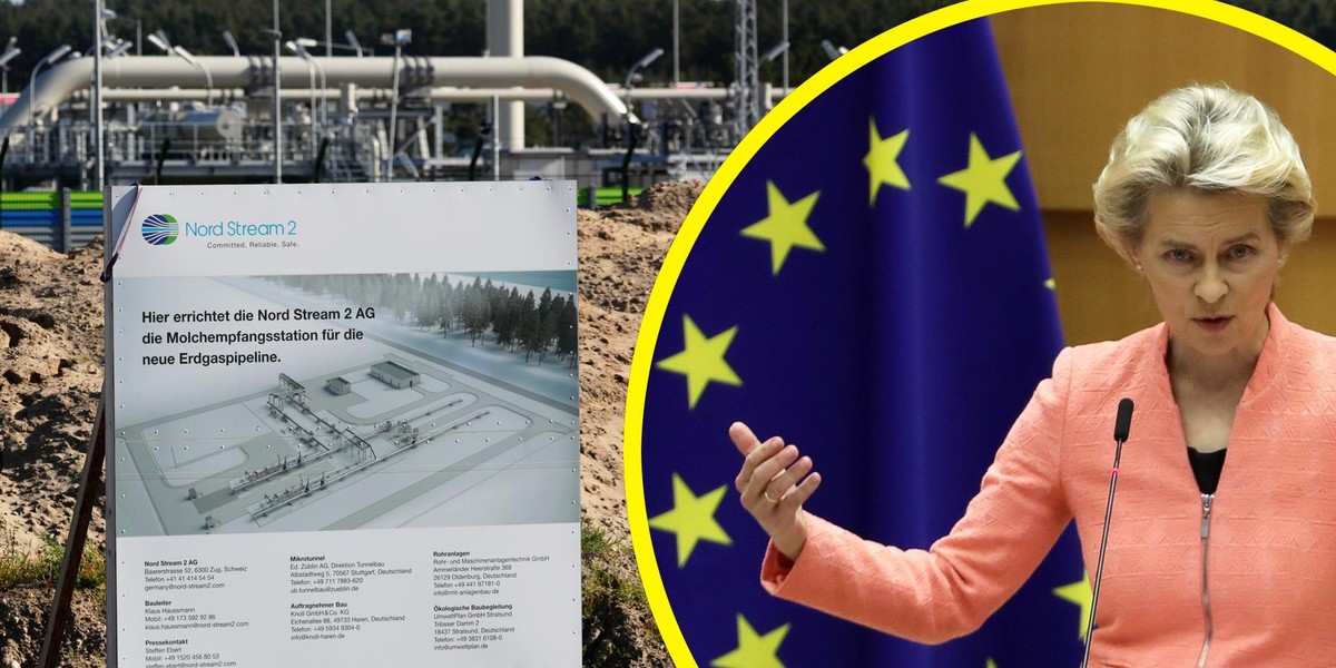 Ursula von der Leyen o gazociągu Nord Stream 2