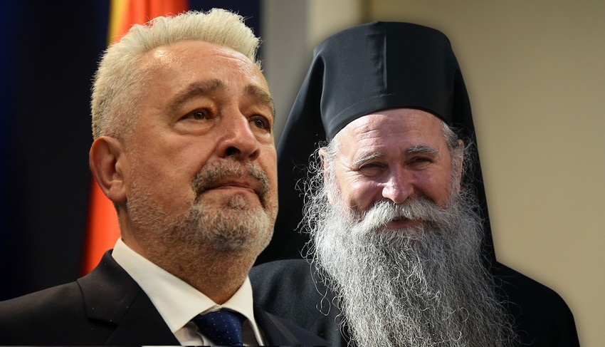Premijer Krivokapić i mitropolit Joanikije