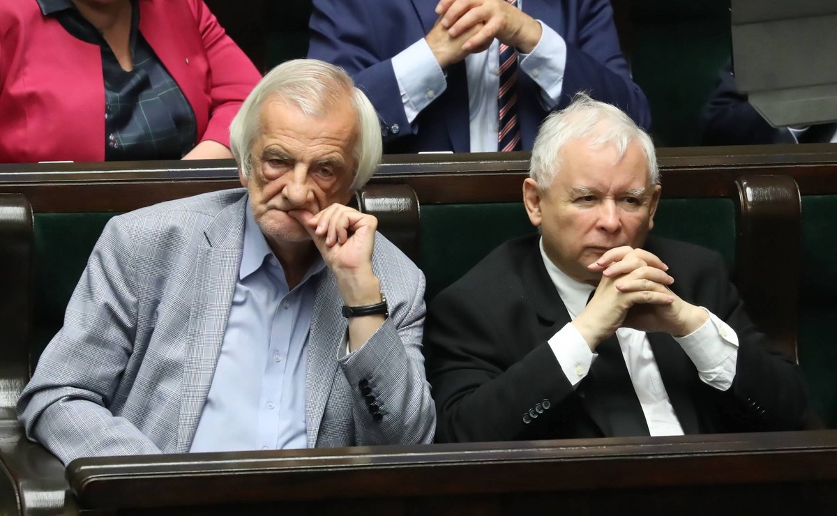 Jarosław Kaczyński i Ryszard Terlecki