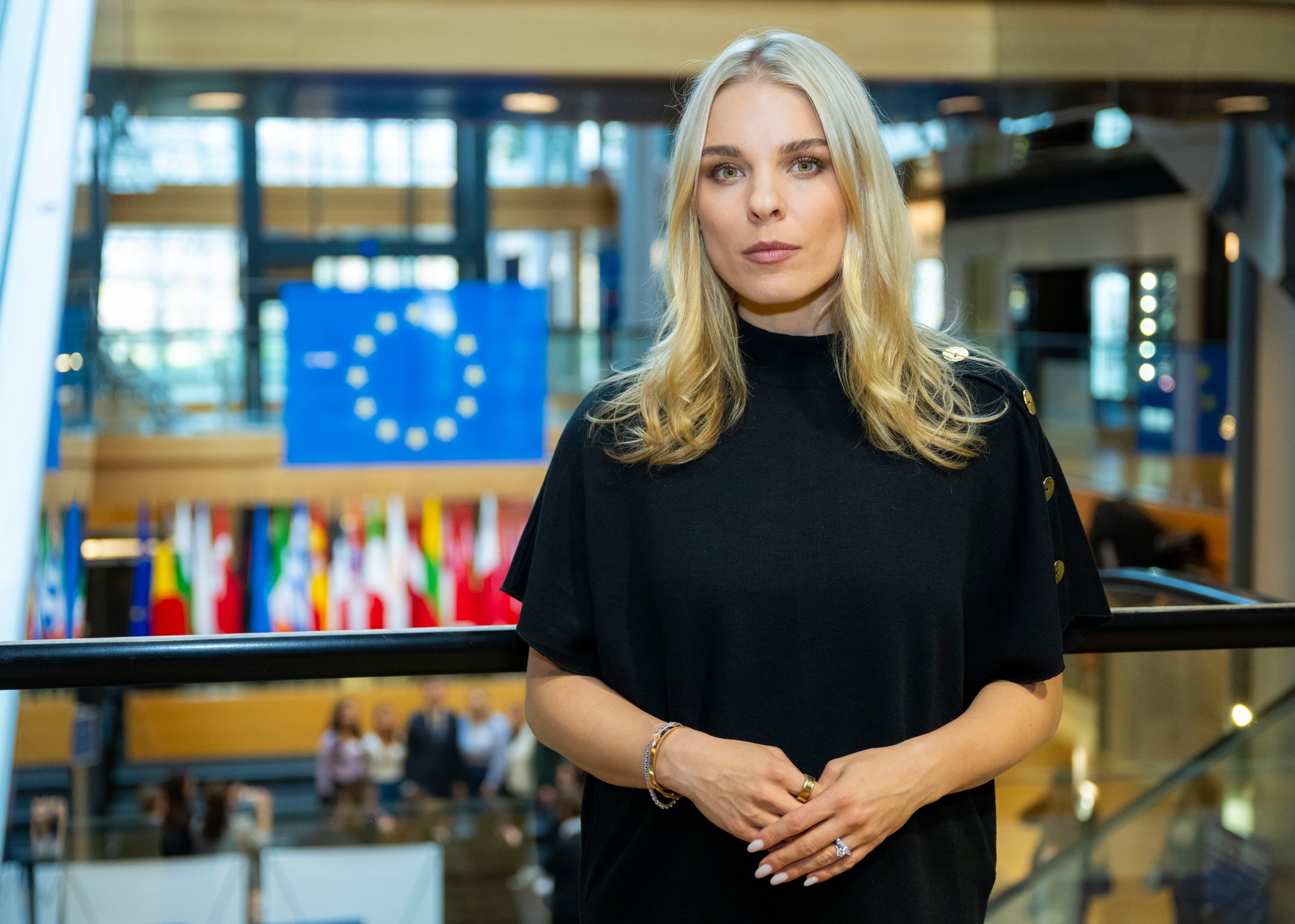 Europoslankyňa Veronika Cifrová Ostrihoňová.