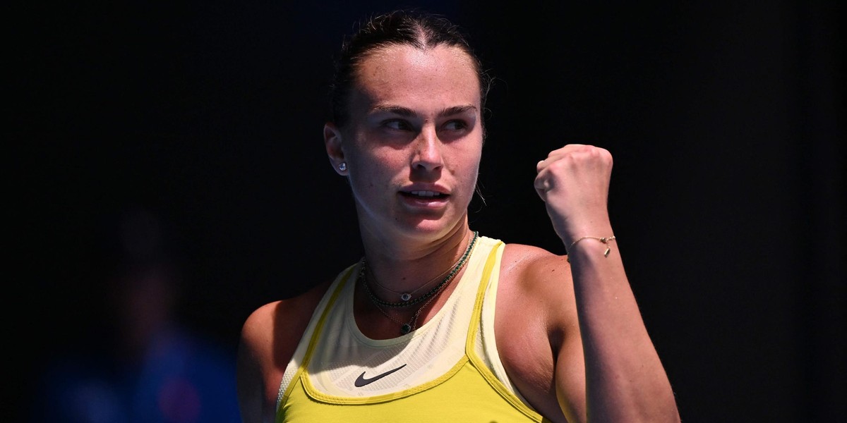 Aryna Sabalenka awansowała do finału Australian Open.