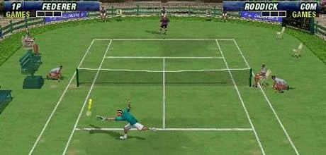 Screen z gry "Virtua Tennis: World Tour"