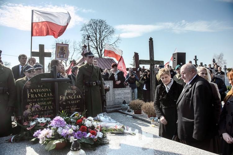 Pogrzeb sierżanta Józefa 'Lalka' Franczaka