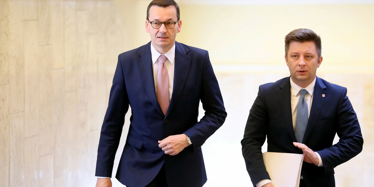 Premier Mateusz Morawiecki oraz minister Michał Dworczyk zapowiedzieli podczas konferencji