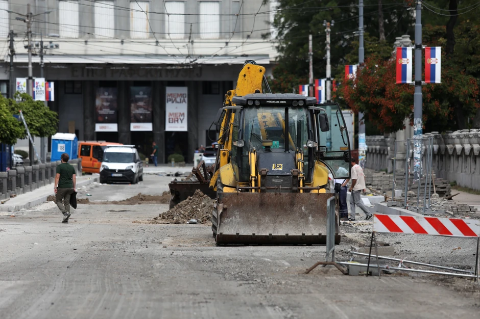 Rekonstrukcija centra Beograd - Studentski trg