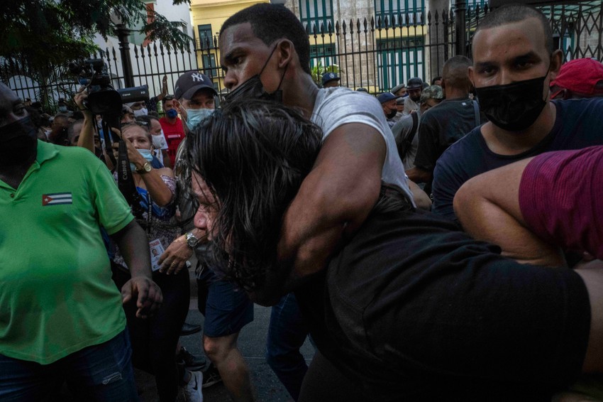 Protesti na Kubi - Havana