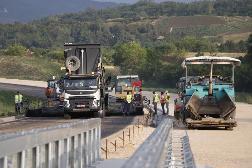 Golubac Aleksandar Vučić radovi na izgradnji Dunavskog koridora