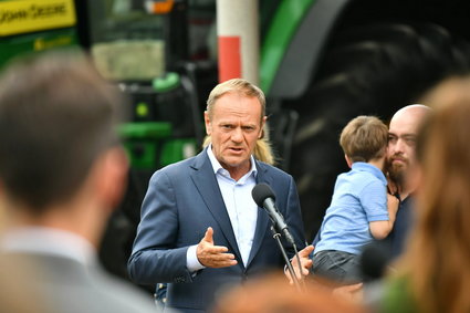 Tusk kpi z Centralnego Portu Komunikacyjnego. "Grupa darmozjadów zarządza łąką"