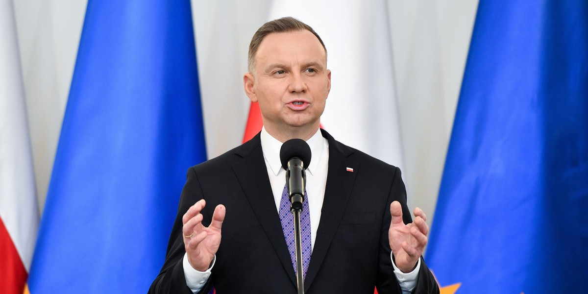 Prezydent Andrzej Duda.