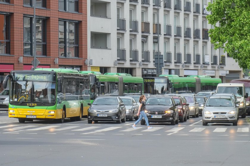 Poznań nie jest dla kierowców