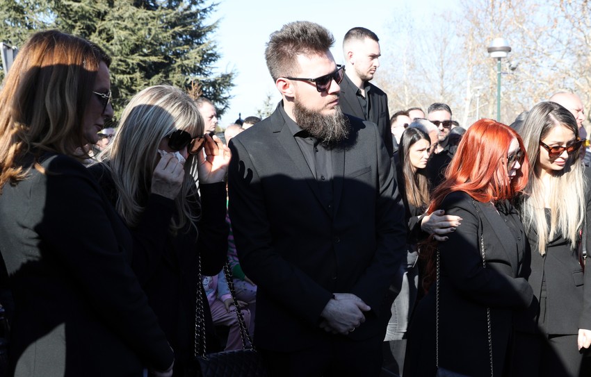 Sahrana Saše Popovića 