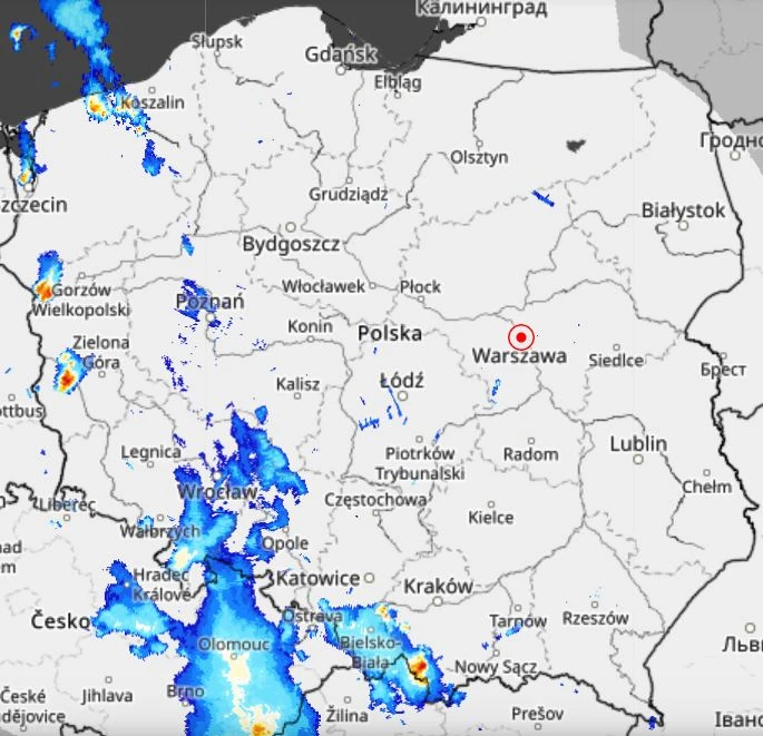 Gdzie Jest Burza Gwaltowne Burze Nad Polska Na Zywo Wiadomosci