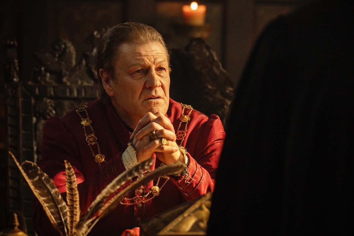 Sean Bean jako Thomas Cromwell w serialu "Shardlake"
