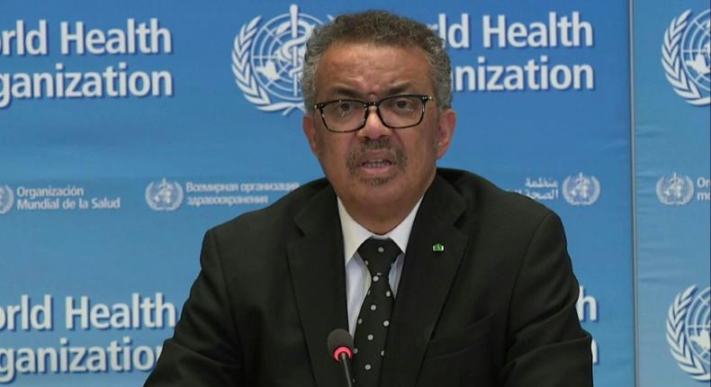 Tedros Adhanom Ghebreyesus, WHO director-general. [Express]