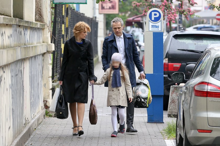 Dorota Chotecka i Radosław Pazura