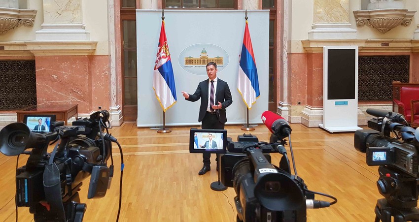 Miroslav Aleksić, Narodna stranka