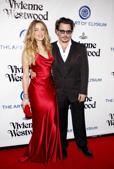 Amber Heard i Johnny Depp