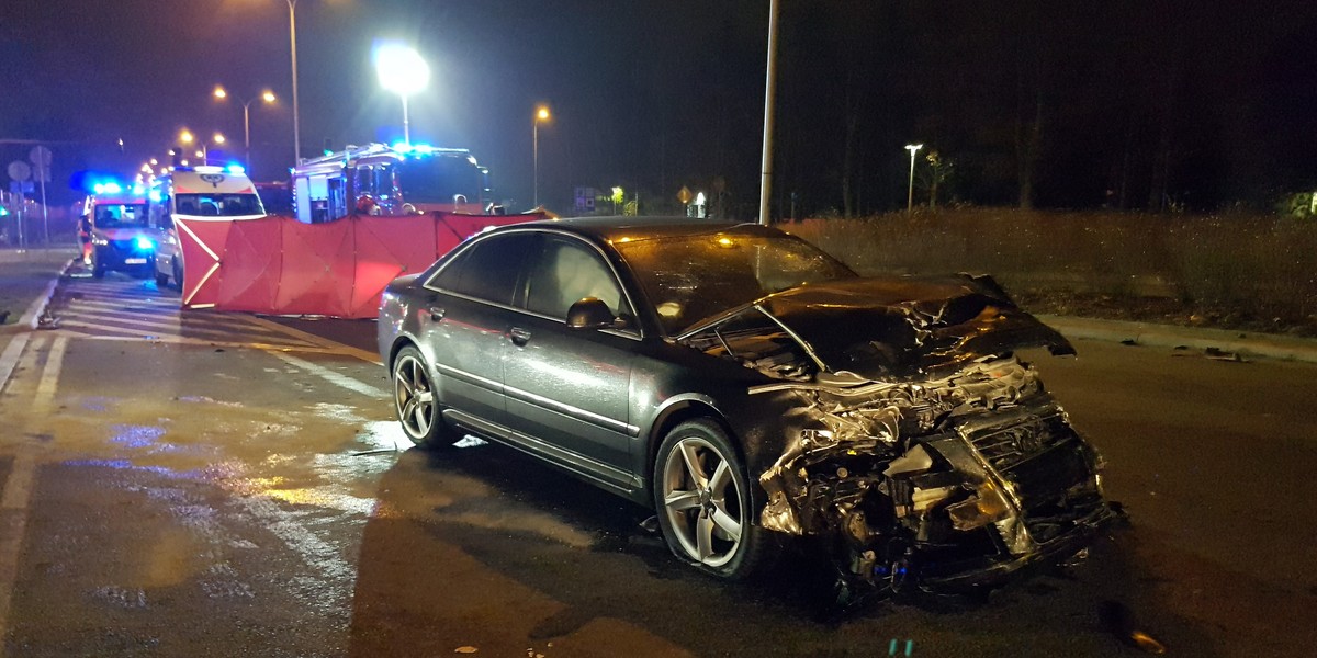 Tragedia w Olsztynie. Nie żyje rodzeństwo. Policja szuka kierowcy, który uciekł z miejsca wypadku