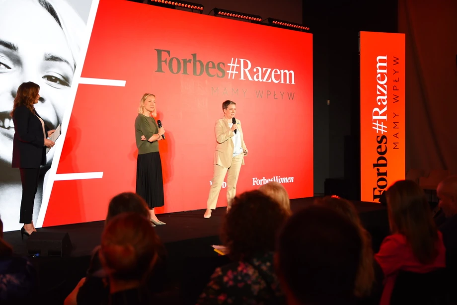 Katarzyna Dębek (Forbes Polska) i Aleksandra Karasińska (Forbes Women Polska)