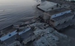 Zniszczenie zapory na Dnieprze to jedna z największych katastrof przemysłowych i ekologicznych