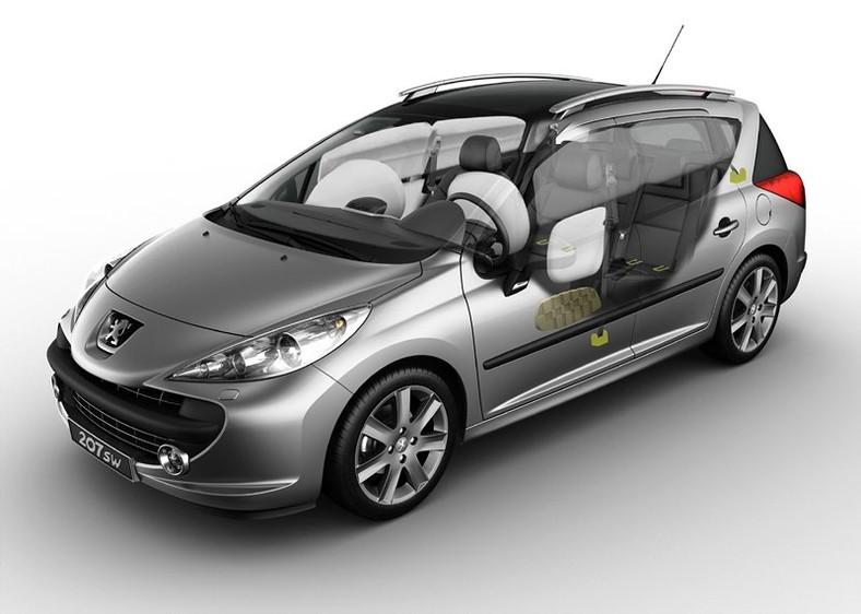 Peugeot 207 SW małe kombi dopełnia gamę (wymiary, dane