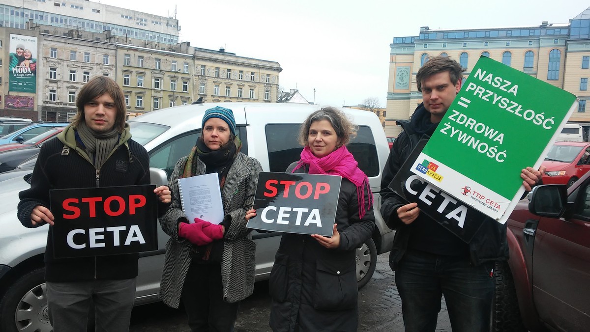 Fundacja "Akcja demokracja" prowadzi akcję sprawdzającą eurodeputowanych wybranych z regionu dolnośląskiego i opolskiego. Chcą poznać ich stanowisko ws. nadchodzącego posiedzenia w Parlamencie Europejskim dotyczącego CETA. 15 lutego w Brukseli odbędzie się głosowanie w tej sprawie. Dziś przyjechała do Opola.