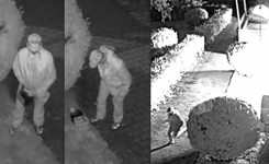 Policjanci poszukują sprawcy podpaleń w Zamościu. Jest nowe nagranie