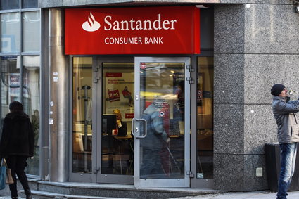 Zysk banku Santander wzrósł do 2,05 mld euro