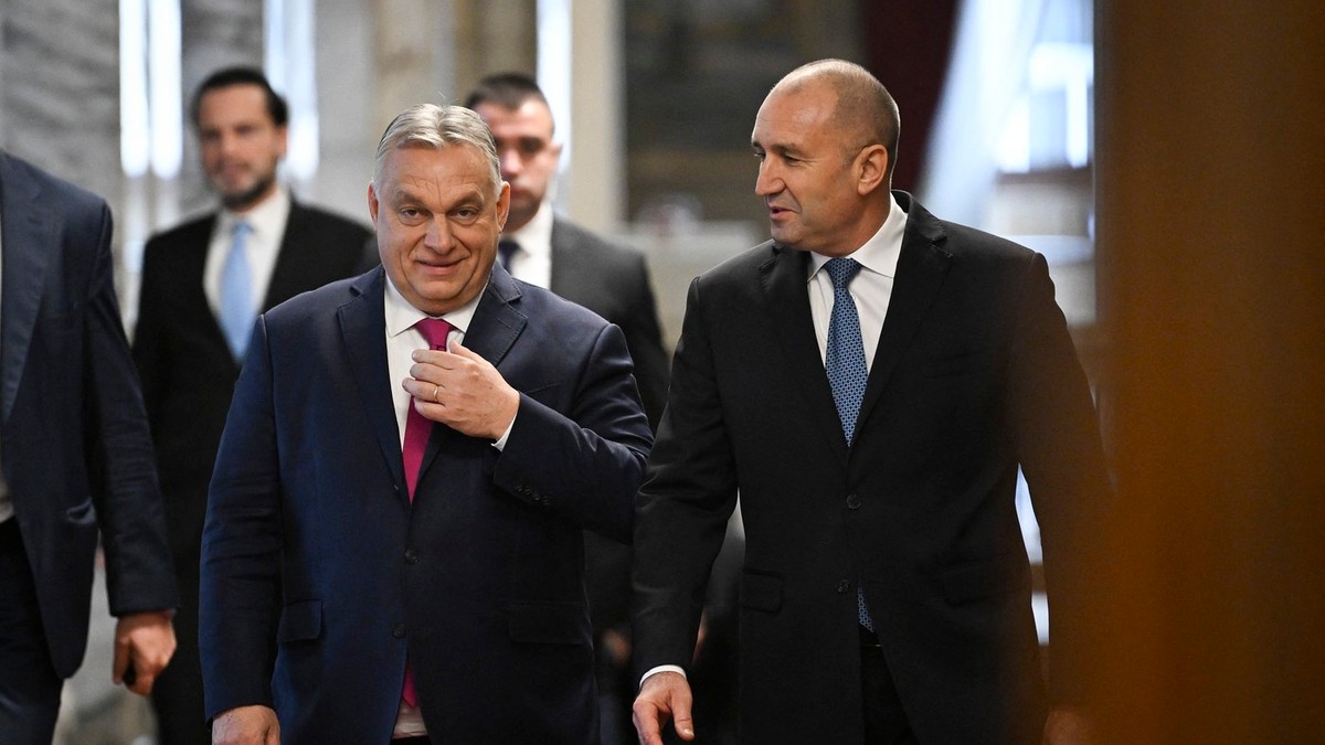 Viktor Orban i Rumen Radev u Sofiji 20. decembra 2024.