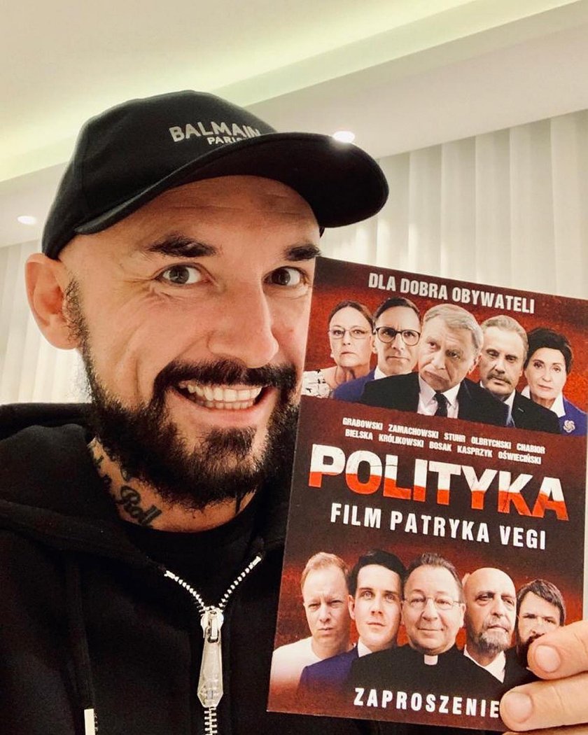 Nowy film Patryka Vegi nosi tytuł "Polityka"