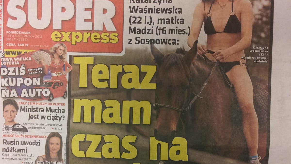 - W areszcie poznałam matkę Szymonka z Będzina. Bardzo ciepła, sympatyczna osoba - mówi w wywiadzie dla "Super Expressu" Katarzyna W., oskarżona o zabójstwo swojej 6-miesięcznej córki, Madzi. - Dałam jej kilka rad. Ona mi też coś poradziła -dodaje.