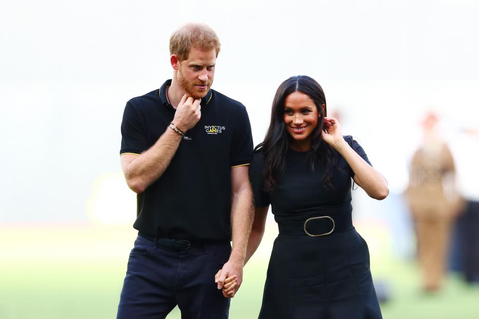 Harry, Meghan /fotó: Getty Images