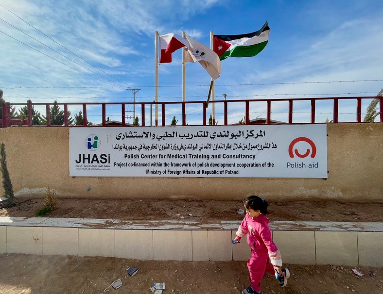 Zaatari. Centrum Polskiej Misji Medycznej