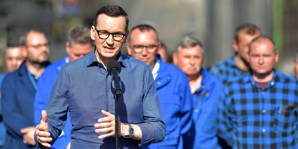 Premier Mateusz Morawiecki.