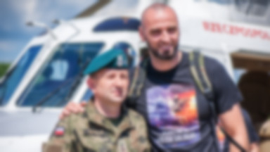 Marcin Gortat odwiedził żołnierzy z Giżycka. Zobacz zdjęcia!