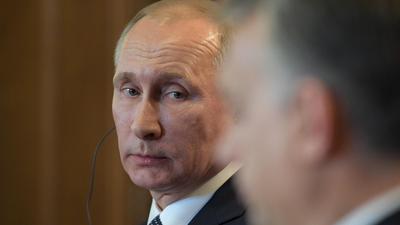 Russian President Putin visits Hungary