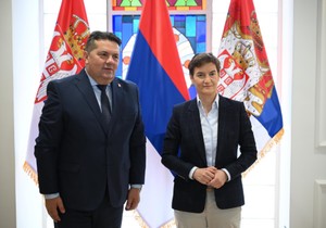 Ana Brnabić i Nenad Stevandić