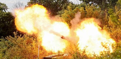 Rosyjska bomba wybuchła koło targu. Są zabici i ranni