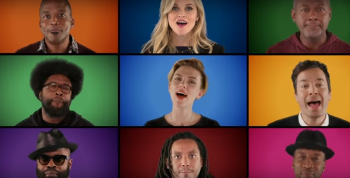 Scarlett Johanson, Jimmy Fallon, Paul McCartney i inni wielcy śpiewają "Wonderful Christmastime"