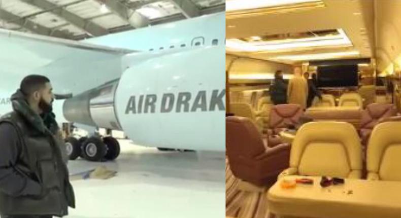 Drake acquires a new plane