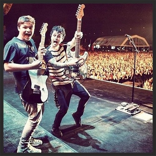 Jaki ojciec taki syn? Jakob Danger i Billie Joe razem na scenie