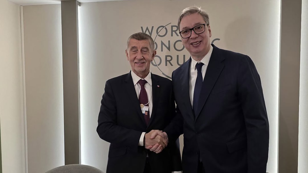 Aleksandar Vučić i Andrej Babiš
