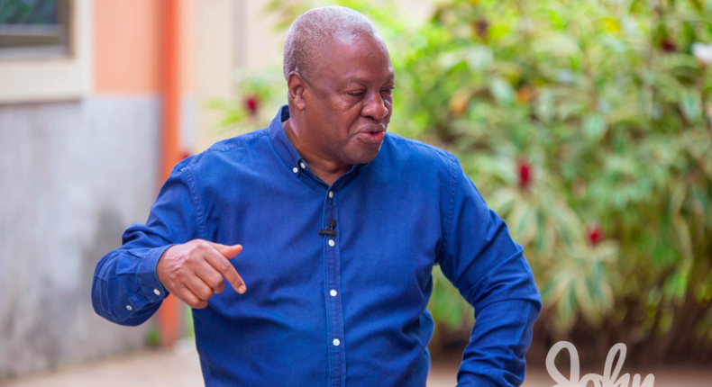 NDC flagbearer, John Dramani Mahama