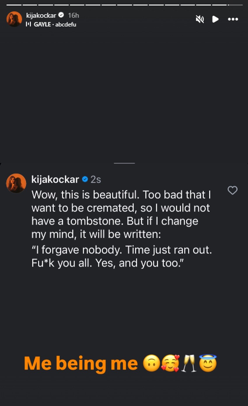 Pobednica srpskog rijalitija šokirala objavom: Natpis na nadgrobnom spomeniku - ne opraštam nikome