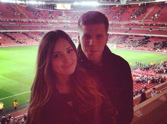 Marina Łuczenko i Wojeciech Szczęsny