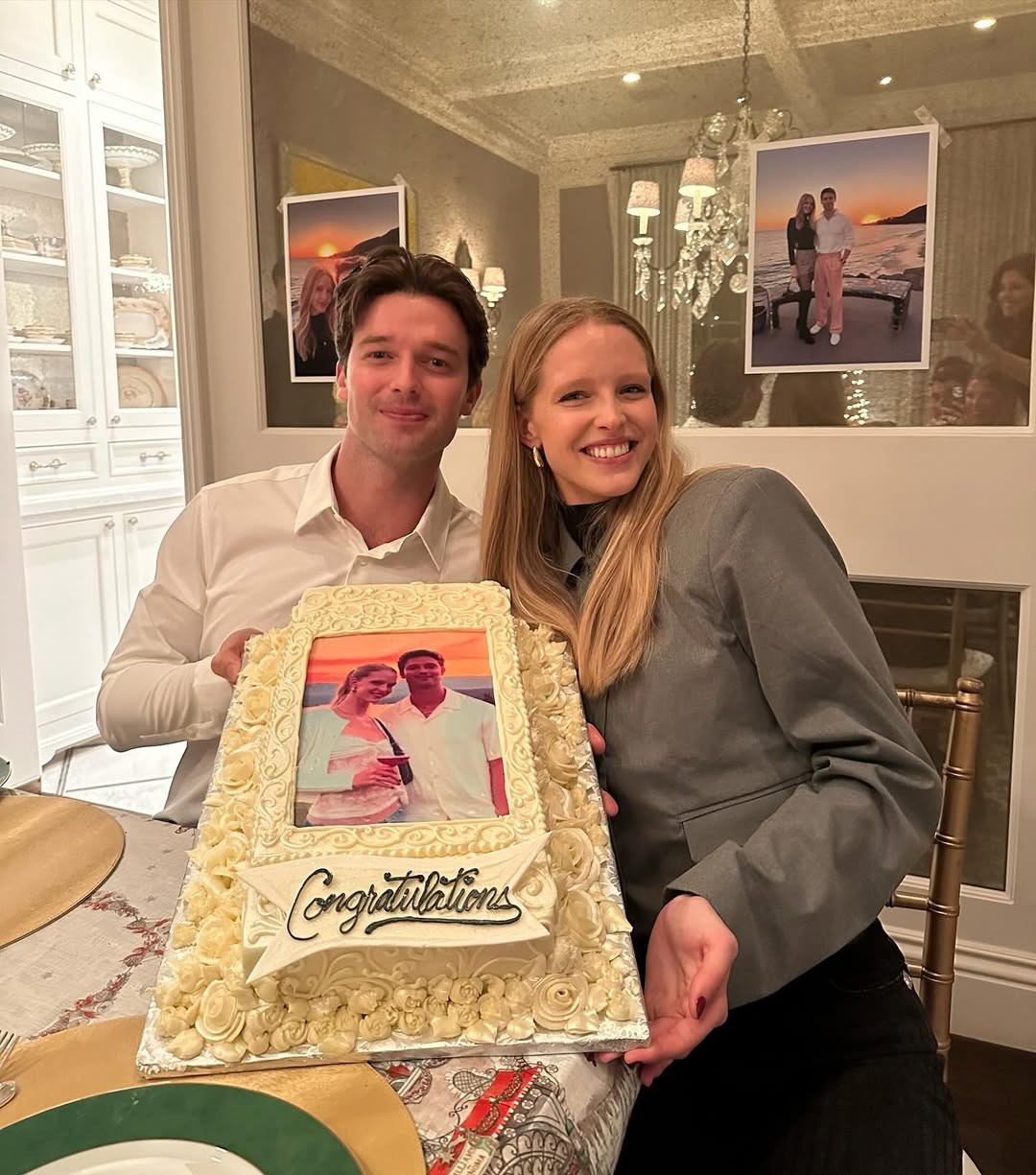 Patrick Schwarzenegger s manželkou Abby.