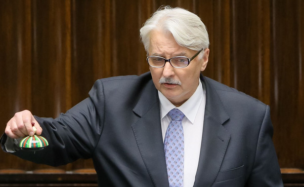 Waszczykowski: To miał być gadżet, promujący polską prezydencję. Niestety nie działa, jest niezrównoważony