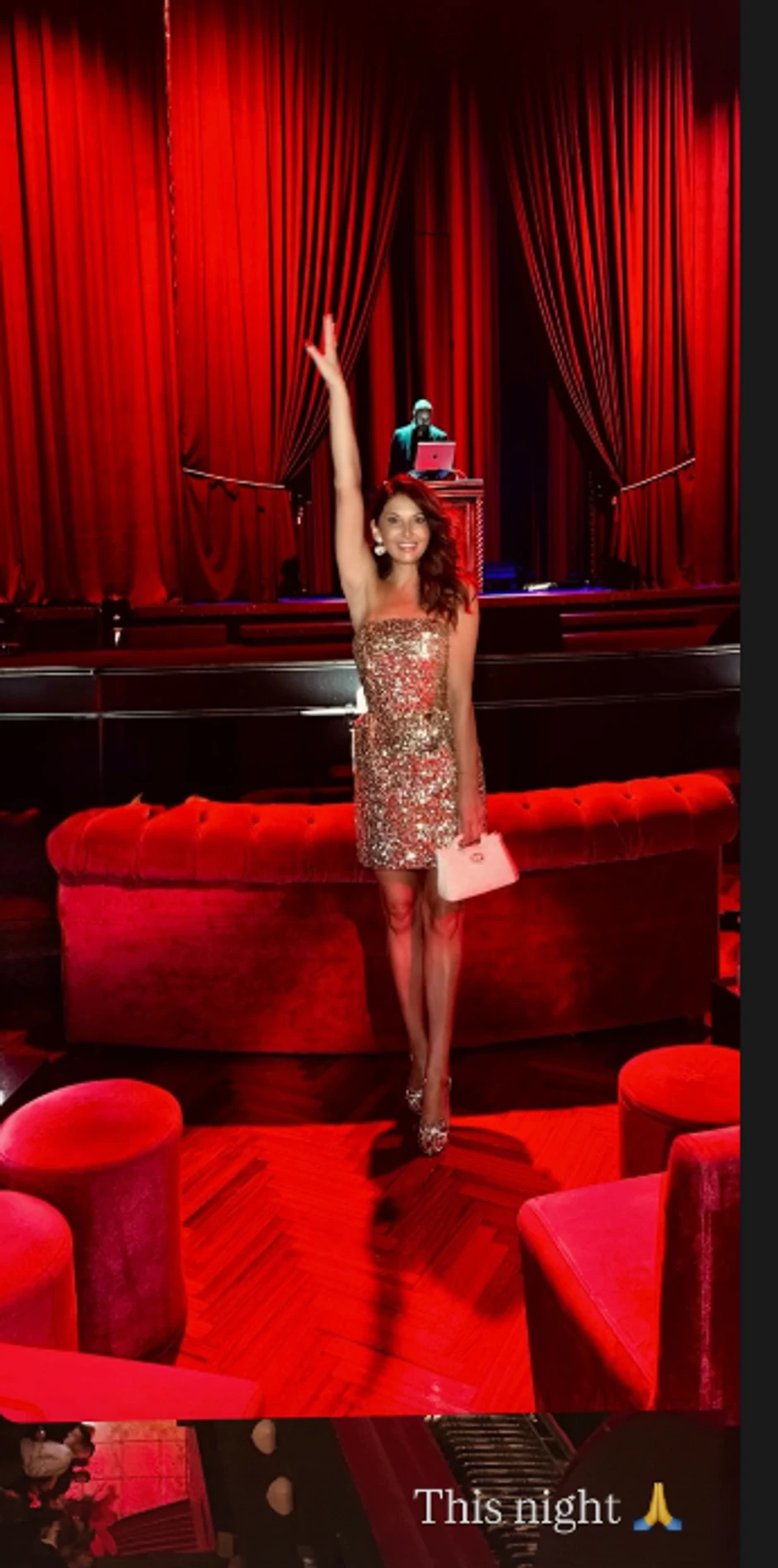 Sanja Marinković uživala za doček 2026.